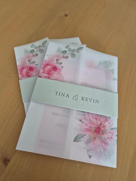 Lovely quality invites with great service