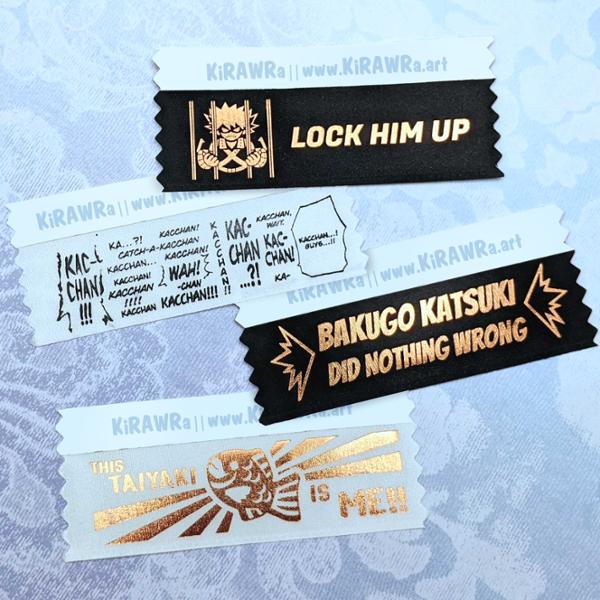 4 x 1-5/8 Custom Badge Ribbon