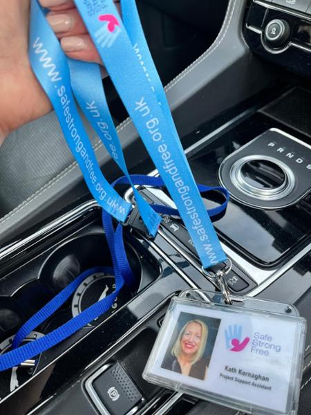 Design 1 - 20mm Full Colour Bespoke Printed Recycled Lanyard