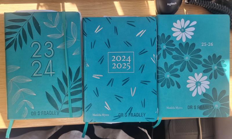 A great, well made diary - better without the front branding