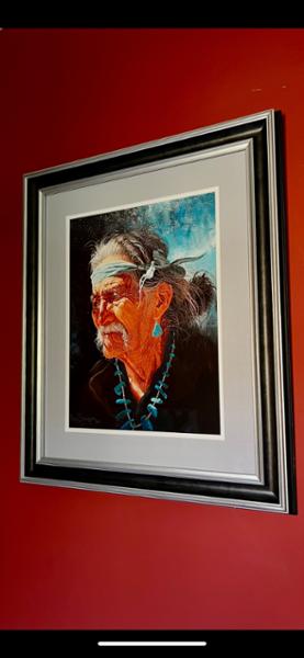 Just love my picture in its frame. Exceptional quality