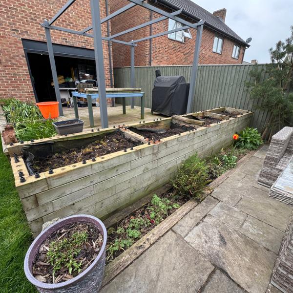 Planter rebuild