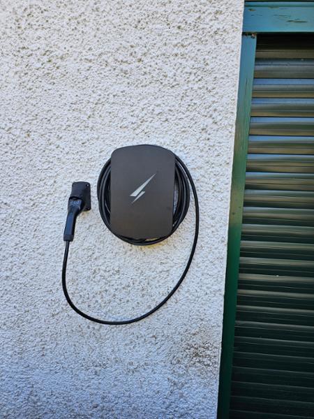 Hypervolt Home 3 Pro 10m Tethered 7kw EV Charger Black