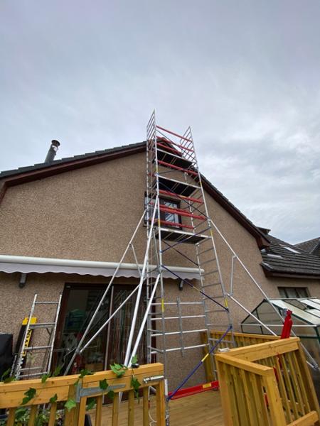 Brilliant scaffold tower