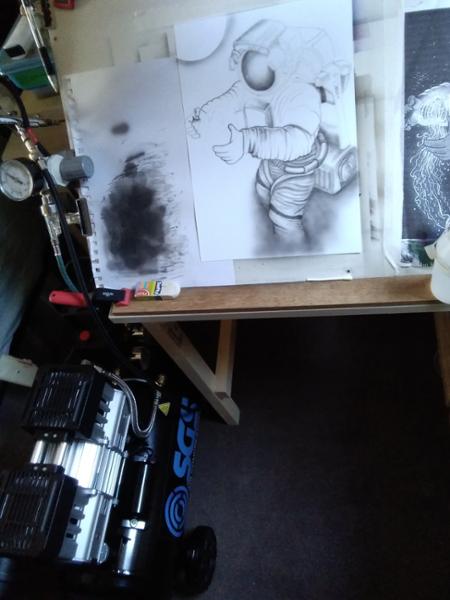 Sgs compressor for Airbrush