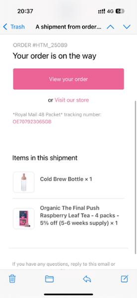 Wrong item delivered!!