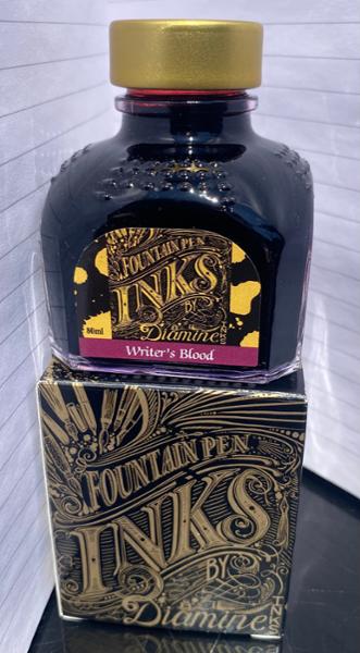 Diamine Writer's Blood Fountain Pen Ink