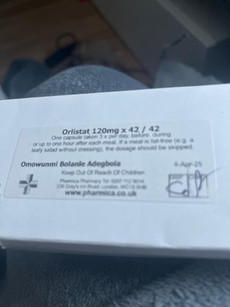 Orlistat 120mg