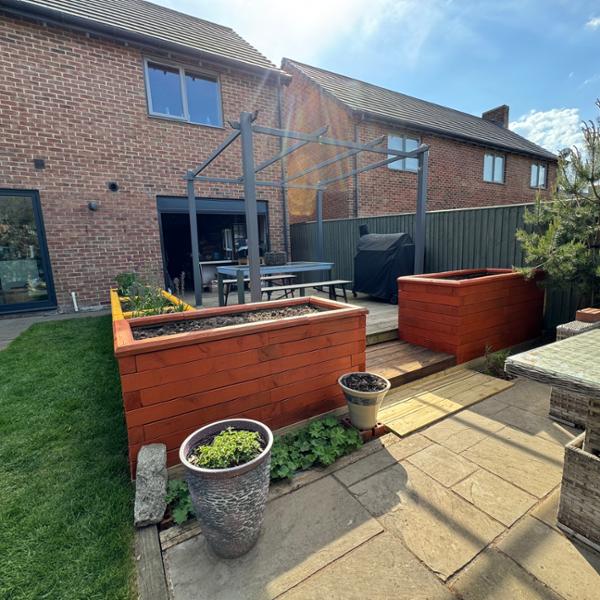 Superb planters reworked after 5 years