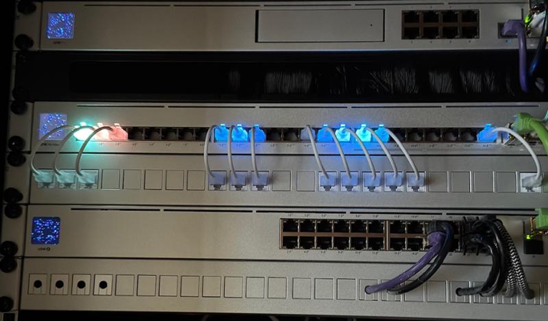 Ubiquiti 24-Port Patch Panel (UACC-RACK-PANEL-PATCH-BLANK-24)