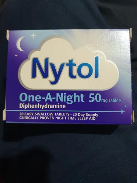 Nytol One-A-Night 50mg - 20 Tablets