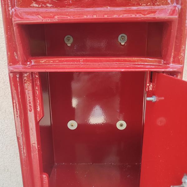 Red Wall Mounted Letter Box