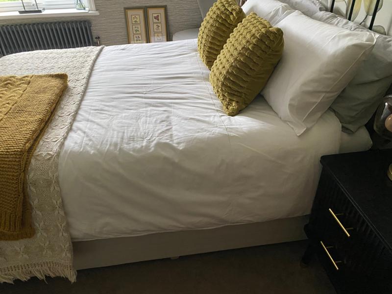 Jersey Cotton Deep Base Wrap - Linen - Double