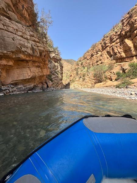 White water rafting Morocco
