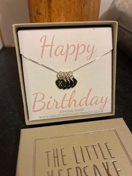 Create Your Own - Heart Initial Necklace