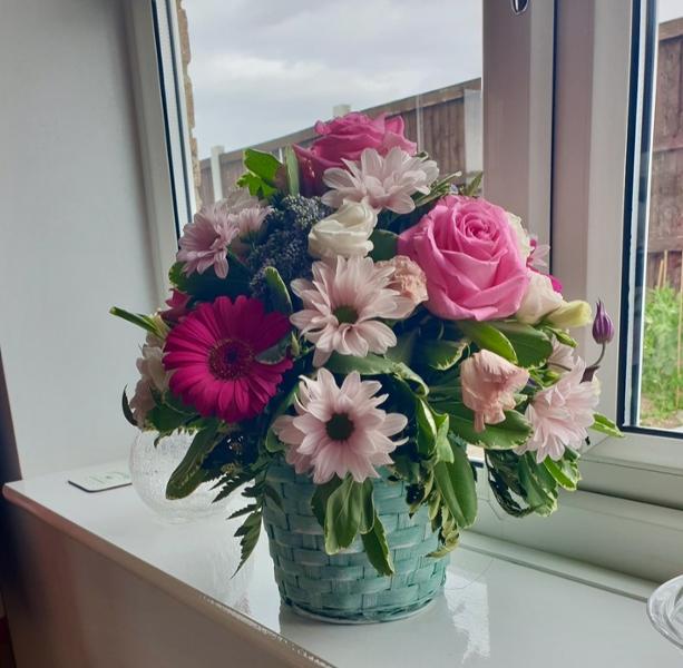 Fresh flowers and great service