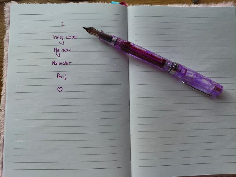 Nahvalur Original Plus Fountain Pen - Melacara Purple