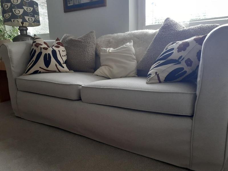 New covers - new lease of life for my old settee!