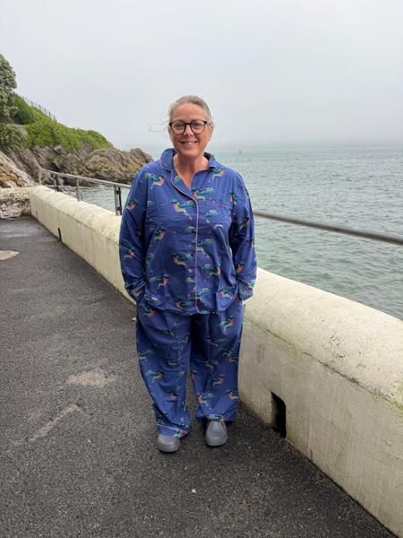 Their Nibs, Womens Cotton Traditional Pyjamas Navy Hummingbird, XXL