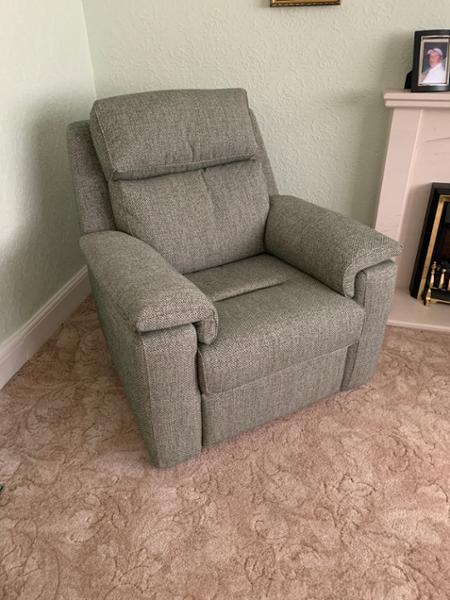 G Plan Ellis - Power Recliner with Headrest and Lumbar - Fabric B