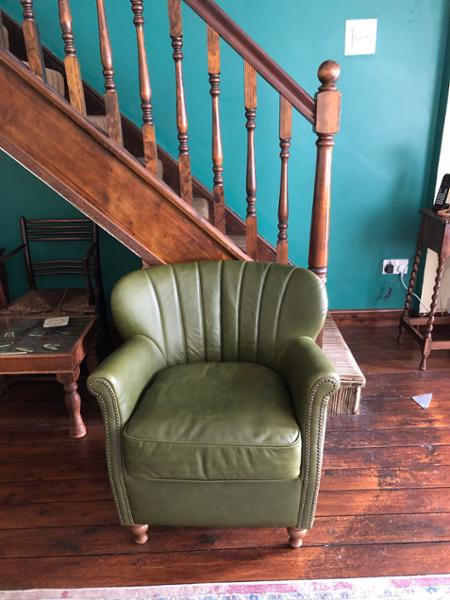 Lovely leather sofa