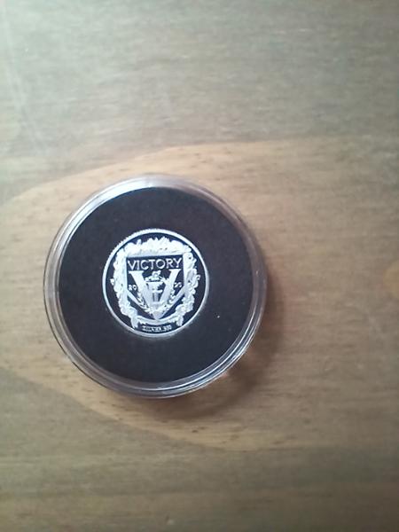 VE Day 80th Silver Proof Sovereign (SOTD)