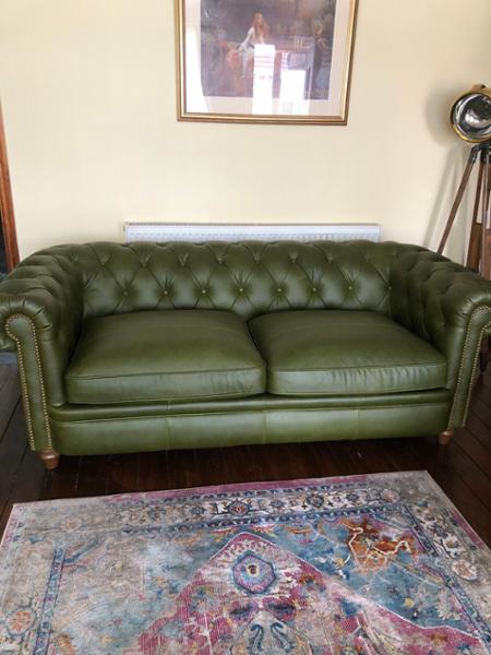 Lovely leather sofa