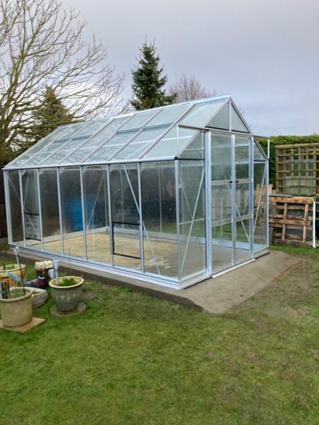 My Rhyno greenhouse 8ft x14ft