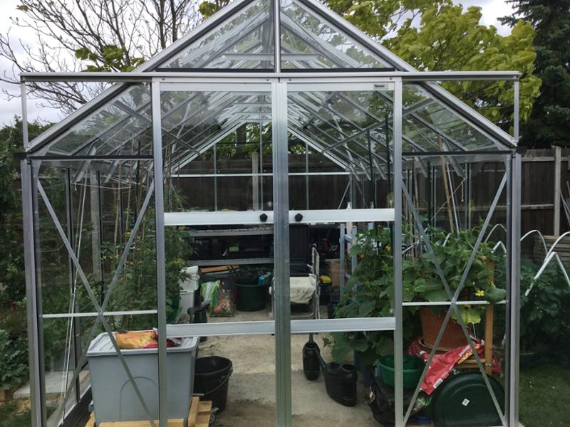 My Rhyno greenhouse 8ft x14ft