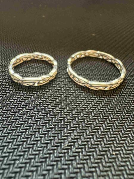 Sterling Silver Irish Celtic Ring Engravable Irish Made
