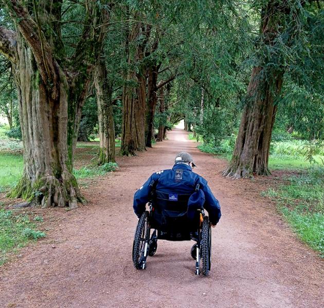 It's a fantastic wheelchair for all occasions - lightweight & sturdy in one