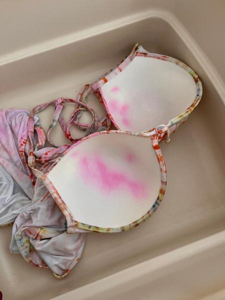 Dye from the bikini had wrecked my clothes