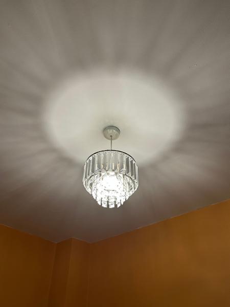 Lovely sparkly pretty chandelier at a good price
