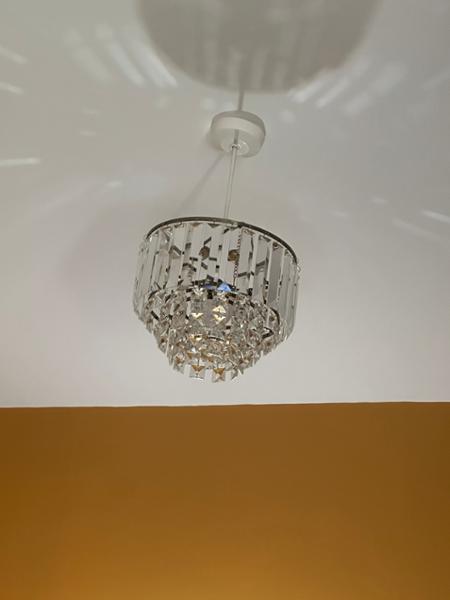 Lovely sparkly pretty chandelier at a good price