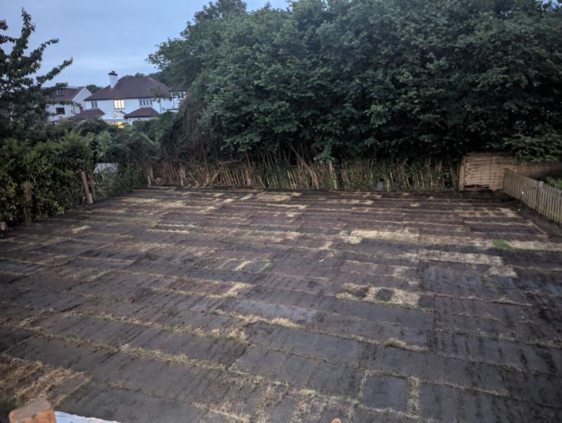 Poor turf