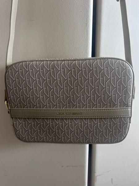 Signature Crossbody Bag in Taupe