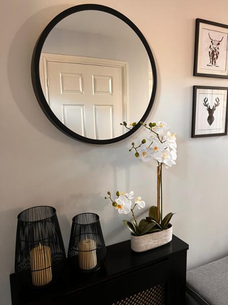 Artificial Orchid in Oval Pot | Floralsilk