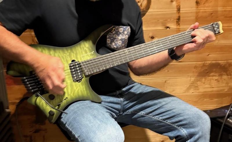 Strandberg Boden Prog NX 6 Electric Guitar in Earth Green