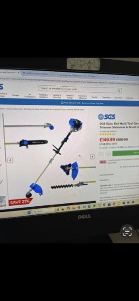 52 cc  garden multitool