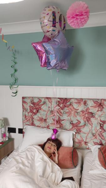 40th balloon bouquet