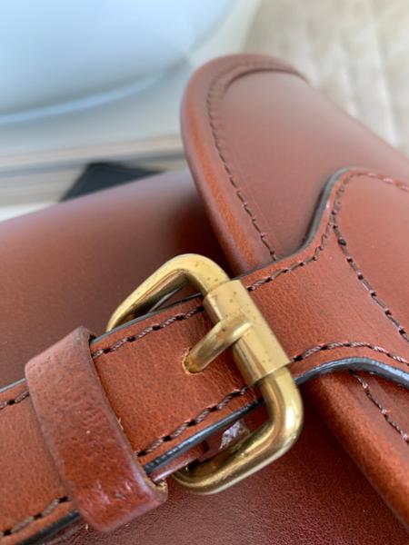 Teales Premier Leather Gun Slip Buckle Flap 30 Inch