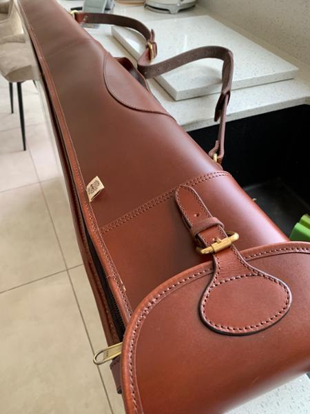 Teales Premier Leather Gun Slip Buckle Flap 30 Inch