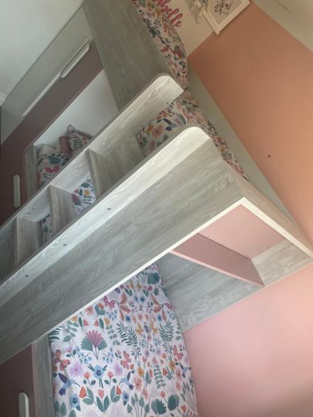 Kids Avenue Trasman Barca Bunk Bed in Pink