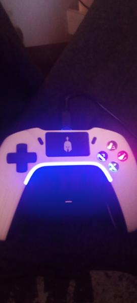 Spartan Gear Aspis 4 PS4 Ασύρματο Χειριστήριο - Λευκό/Μαύρο