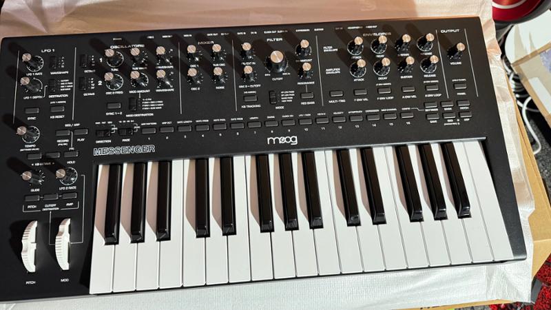 Moog Messenger Monophonic Analog Synthesizer