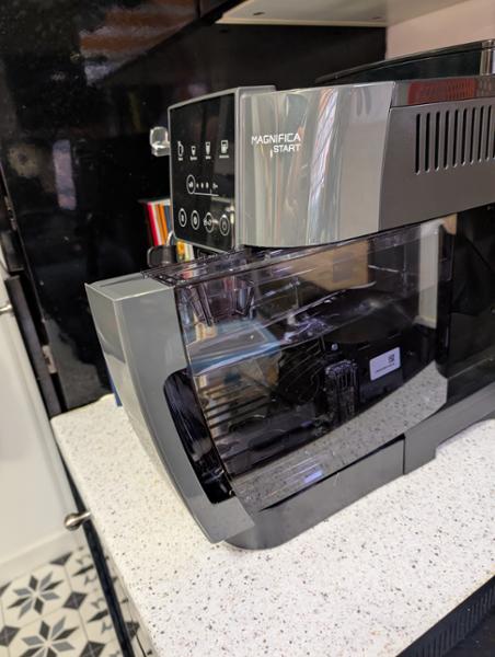 Magnifica Start Automatic Coffee Machine - Grey / Black