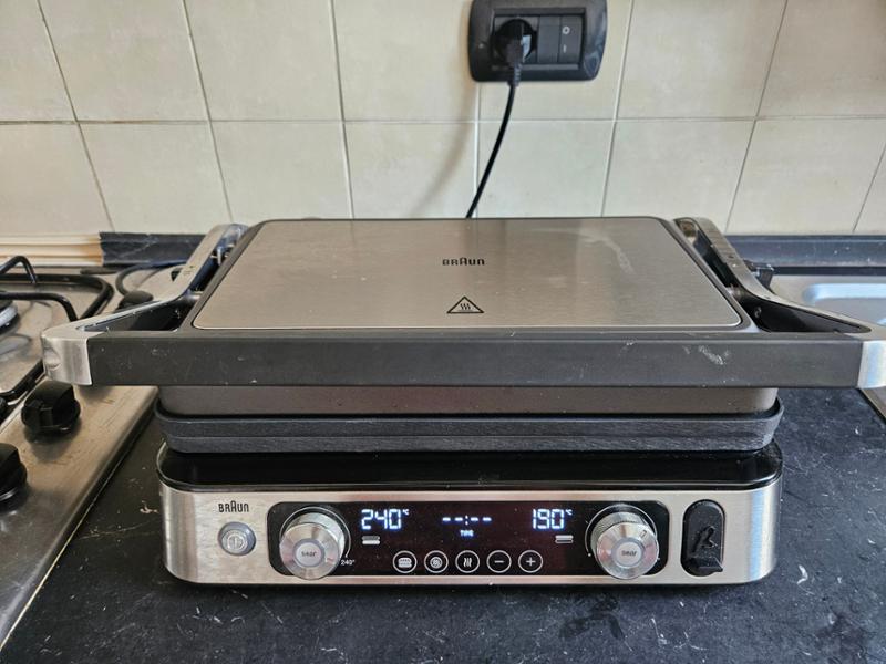 Griglia a contatto MultiGrill 9 Pro CG 9167 Nero/Acciaio inox