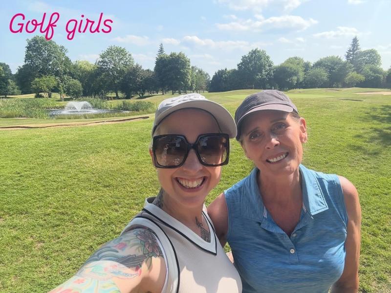 Golfing break