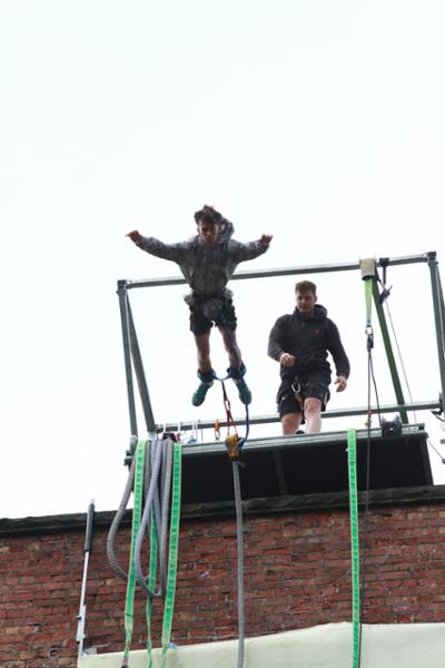 A great bungee jump with a good view!