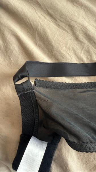 Bra coming apart at the back. Not worn it for a day yet